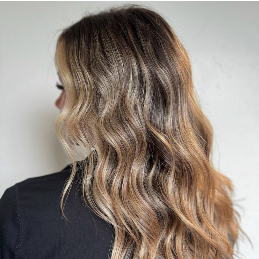 Solid Color Retouch & Partial Weave
