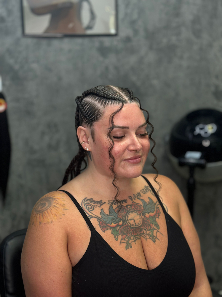 3-4 Stitch Feedin Braids