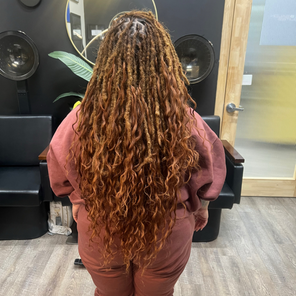 Boho Retwist at Lux B Salon Suites in Bowie, MD