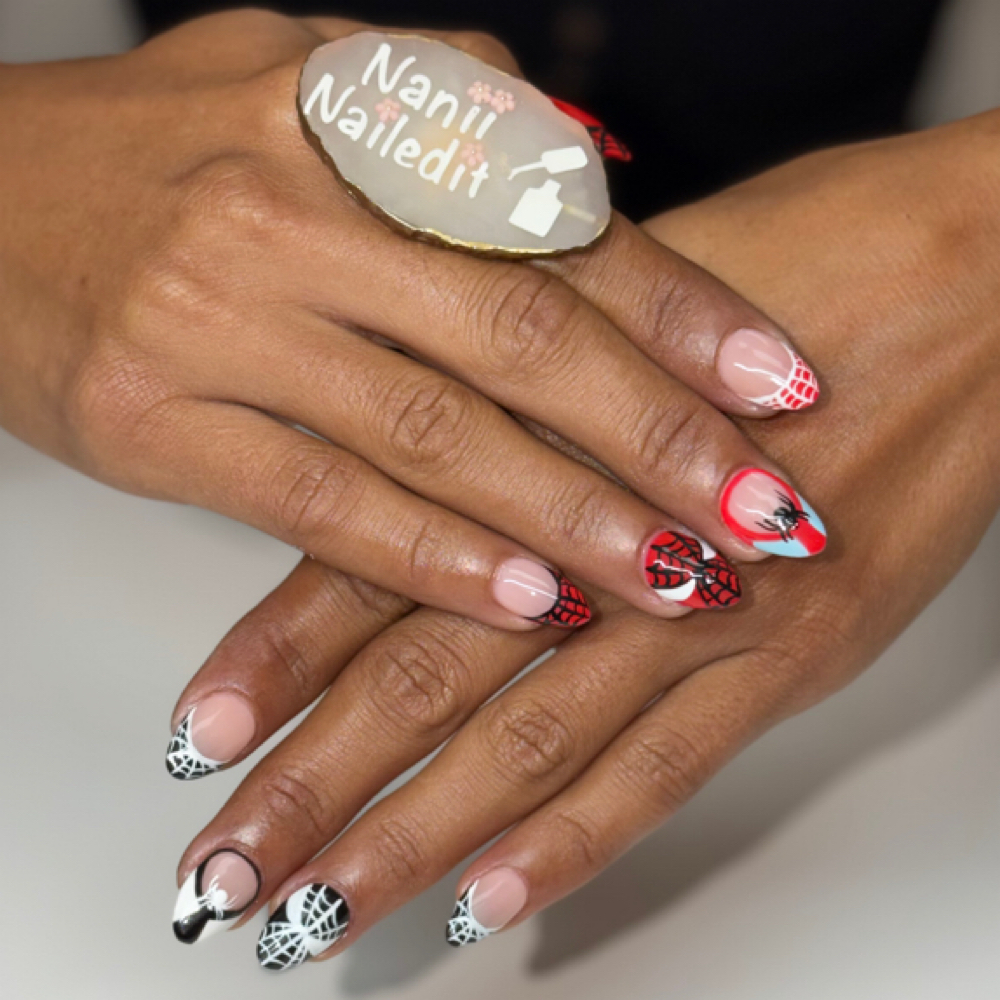 S/M Full Set Gel-X Extensions at Studio360 Nails & Barber Co. by Naniinailedit in Tampa, FL