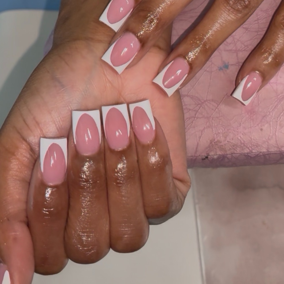 Acrylic Overlay at LuxeBeauté Studios House of Glam in Locust Grove, GA