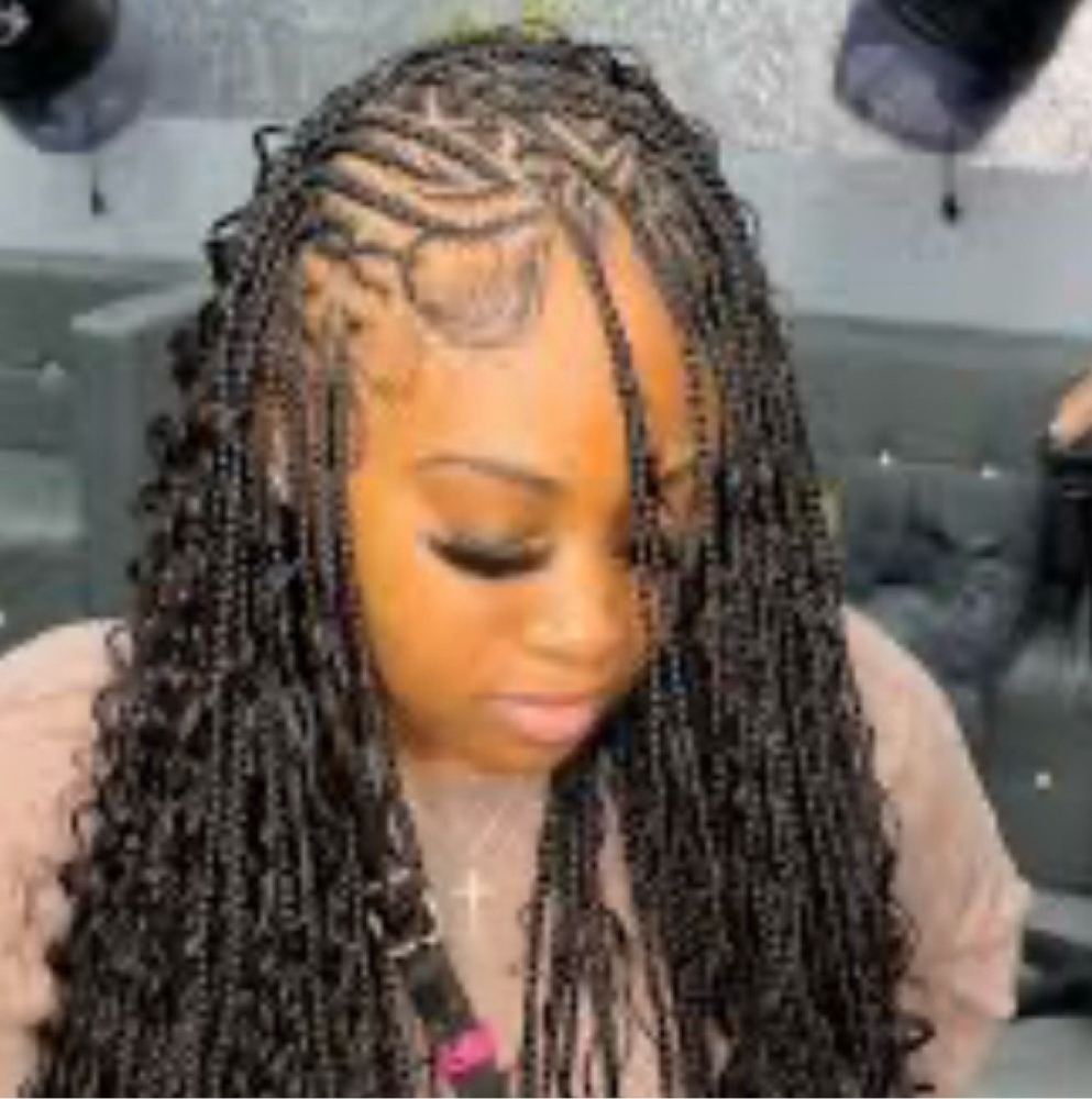 Fulani braids at Vanité Hair Studio in Colonie, NY