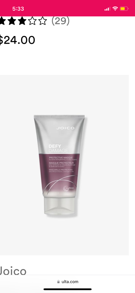 Joico Damage Masque