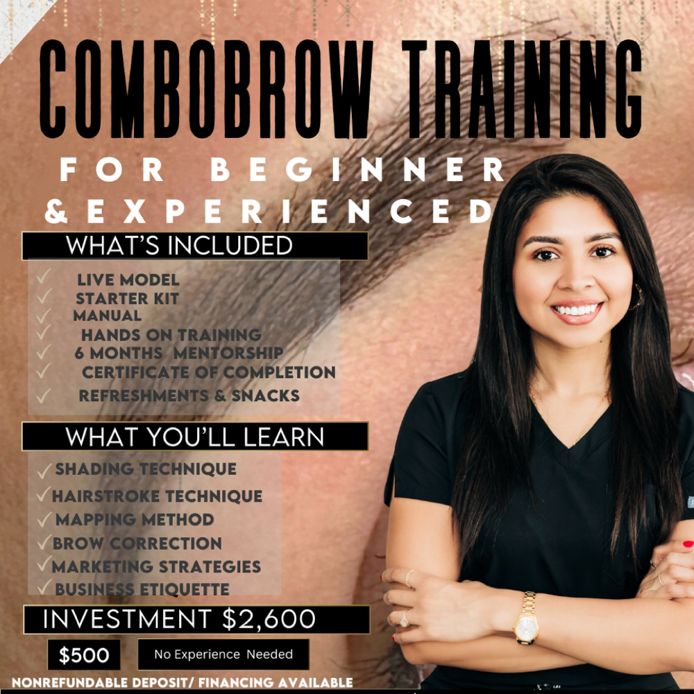 ComboBrows Course at Gabys Beauty & Brows in Pearland, TX