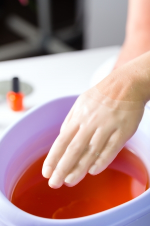 Paraffin Wax Hand Treatment