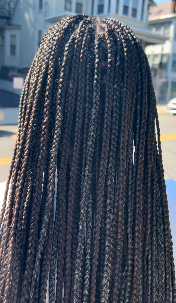 Small Knotless (midback)