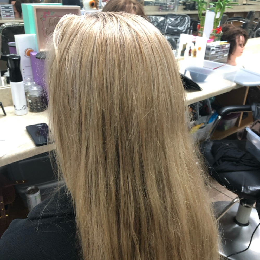 Bleach & Tone Touch-Up at Adrienne White - Adi Does My Hair in Jackson, CA