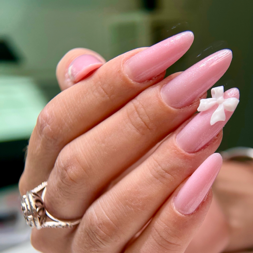 Gel Extensions+Russian Mani- Return at Liz’s Nails in Valencia, CA