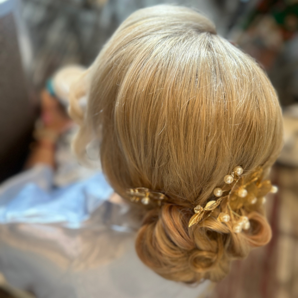 Signature Updo at Miss America Beauty in Castle Hills, TX