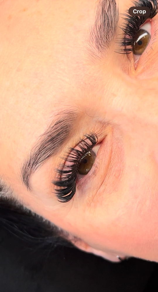 Light Hybrid Set Eyelash Extensions
