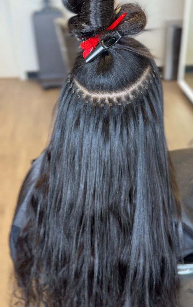 Extensions Sewn In w/ Microlinks