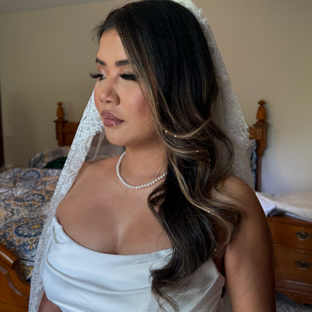 Bridal Updo at Shammi’s Hair Studio in Troy, MI