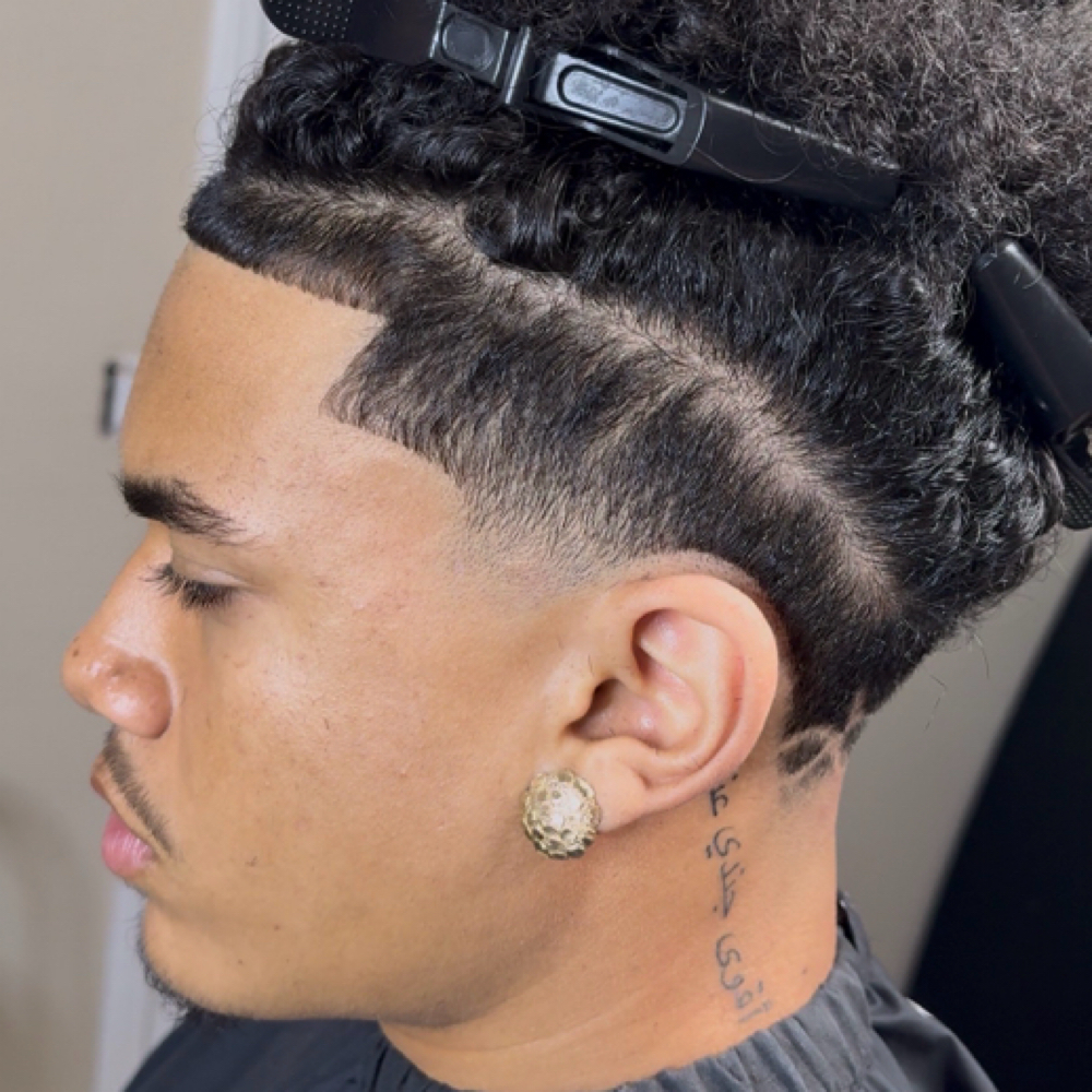 Taper at MTL CUTZ in Upland, CA