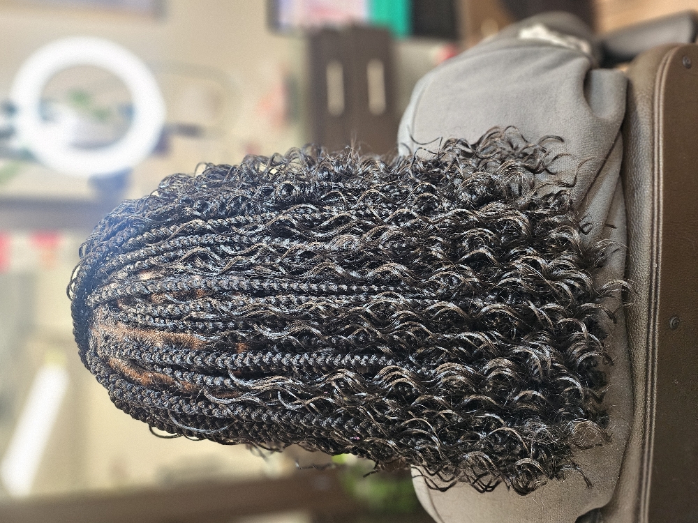 Bohemian Knotless Braids (Bob) at Jaybraidsandwigs in Baytown, TX
