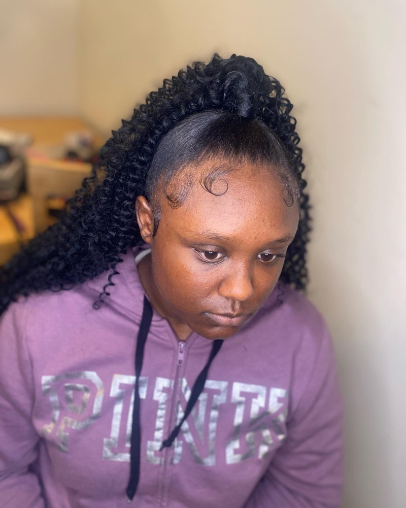 Half Up Half Down