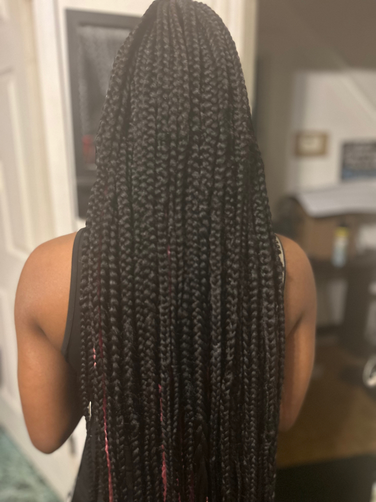 Knotless Mediun  Box Braids