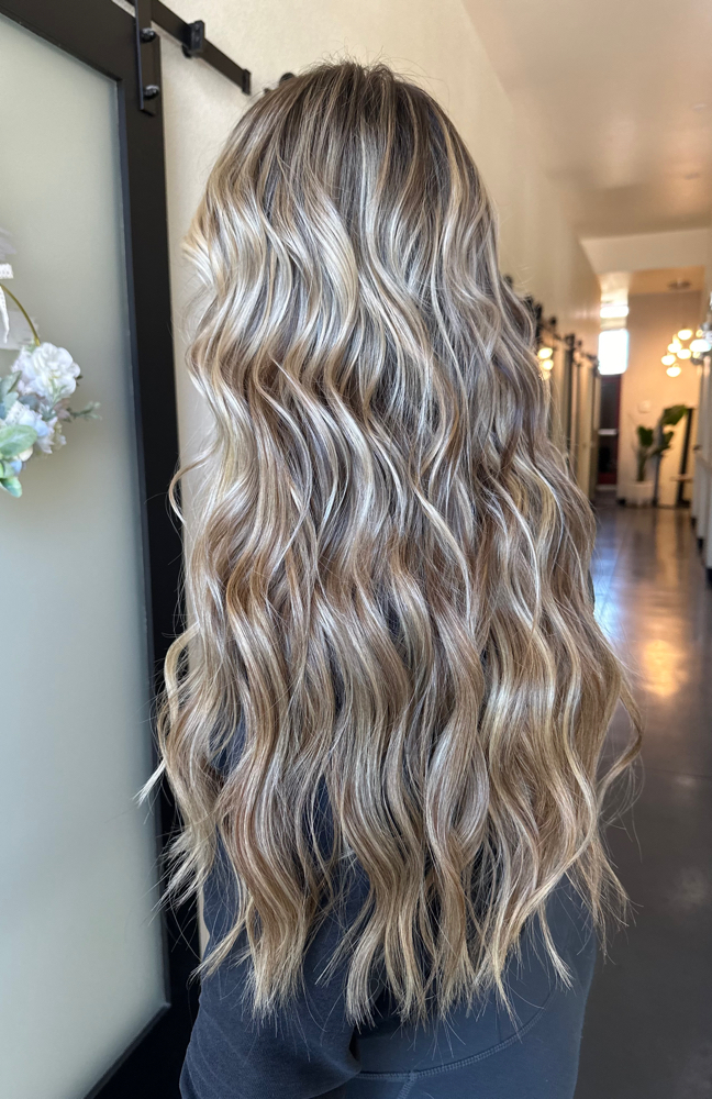 Customized Color Half Head