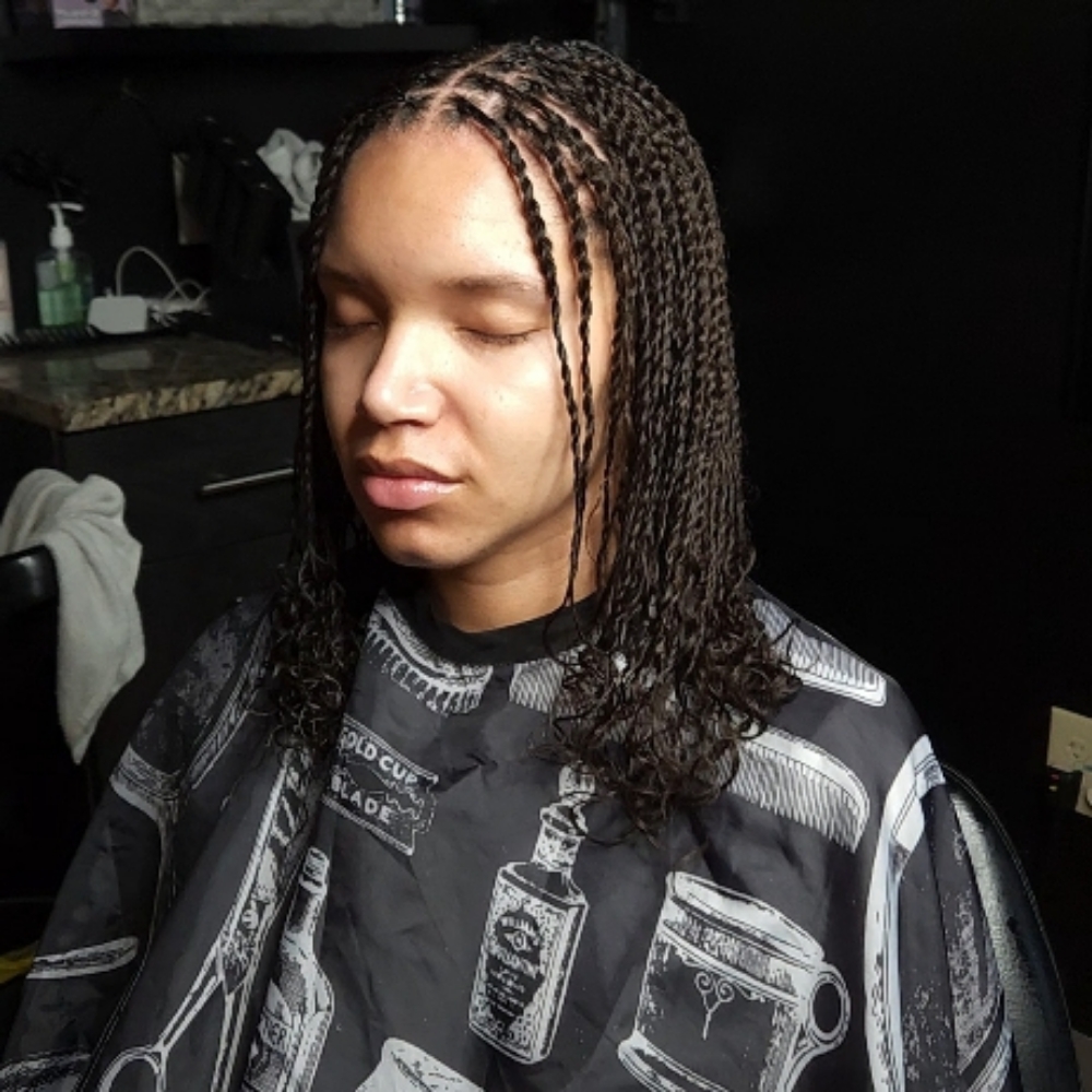 Natural Mini Two-Strand Twists at Empire Beauty Bar in Cincinnati, OH