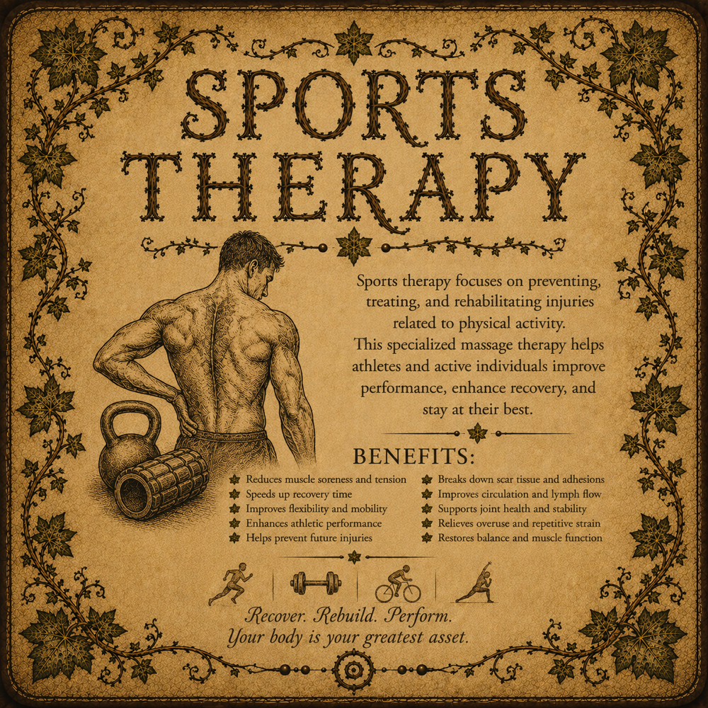 Sports Therapy at Kalypso Kove in Byron, MN