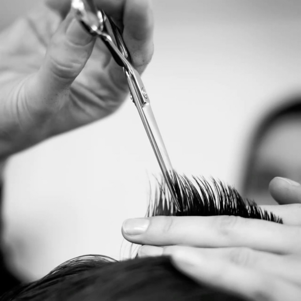 Men’s Scissor Cut at Tease Salon in Corydon, IN