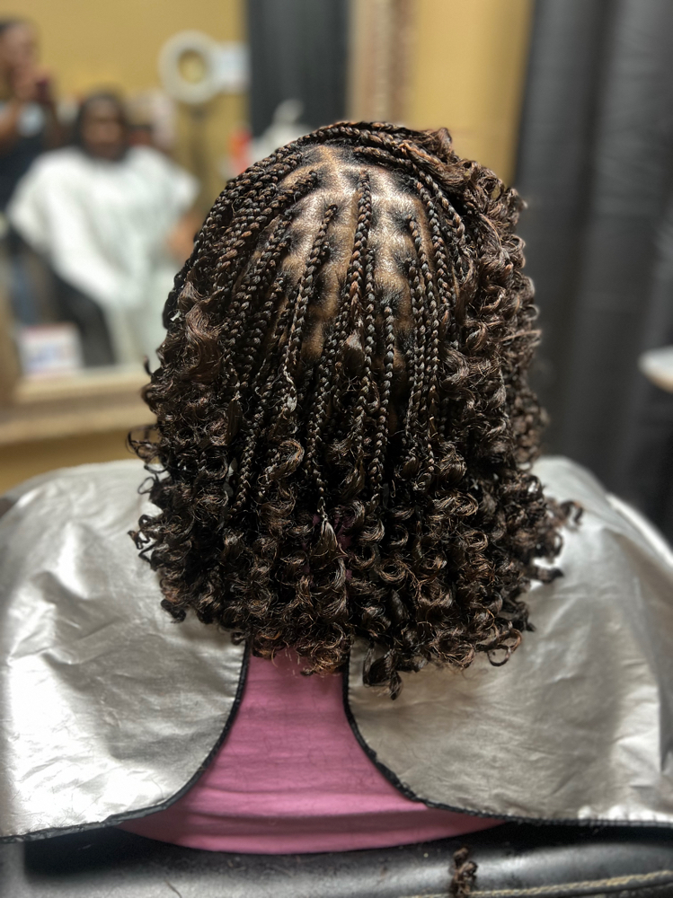 Knotless Braid Bob
