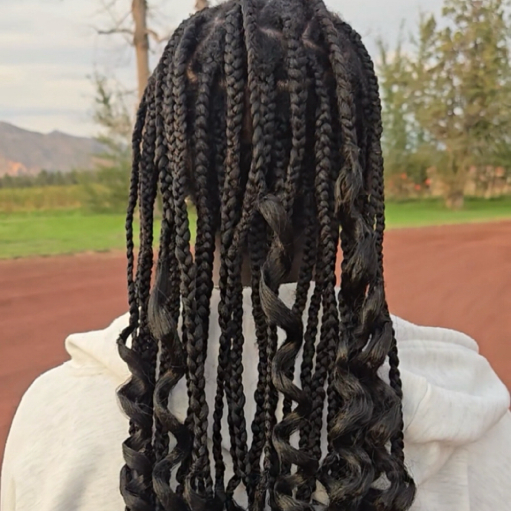 Box Braid Consultation at Heavenly Beauty By Hayley in Redmond, OR