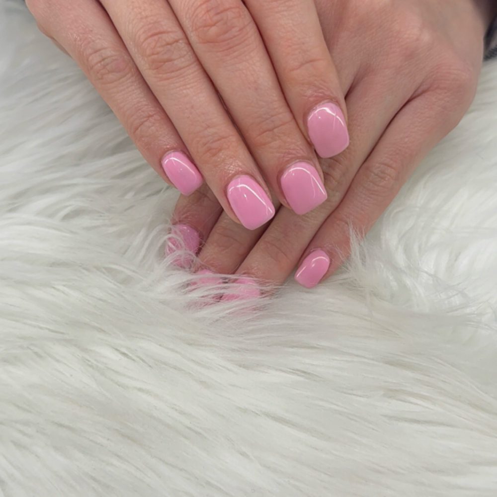 Hard Gel Overlay at Honey Hair Salon in Sparks, NV