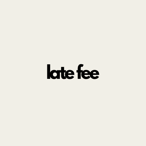 Late Fee
