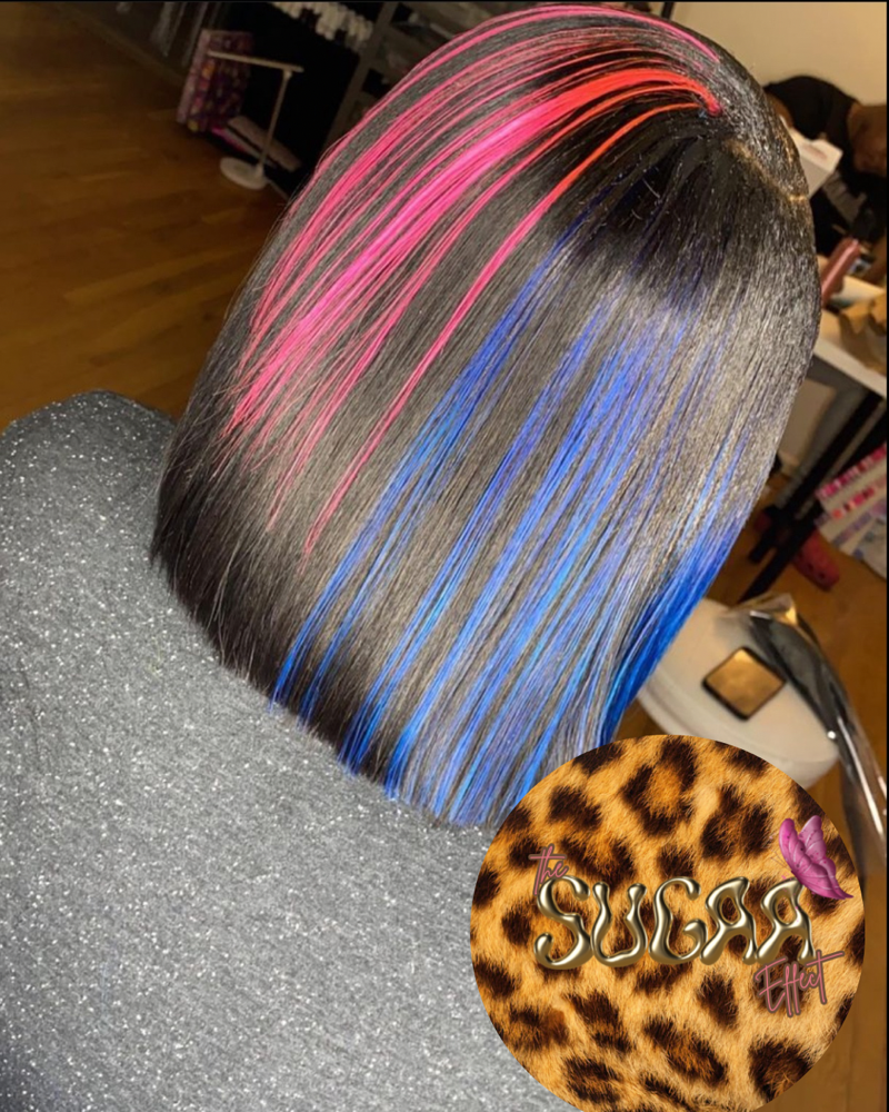 BOB + BLUNT CUTS at The Sugaa Effect 🌸 in Baltimore, MD