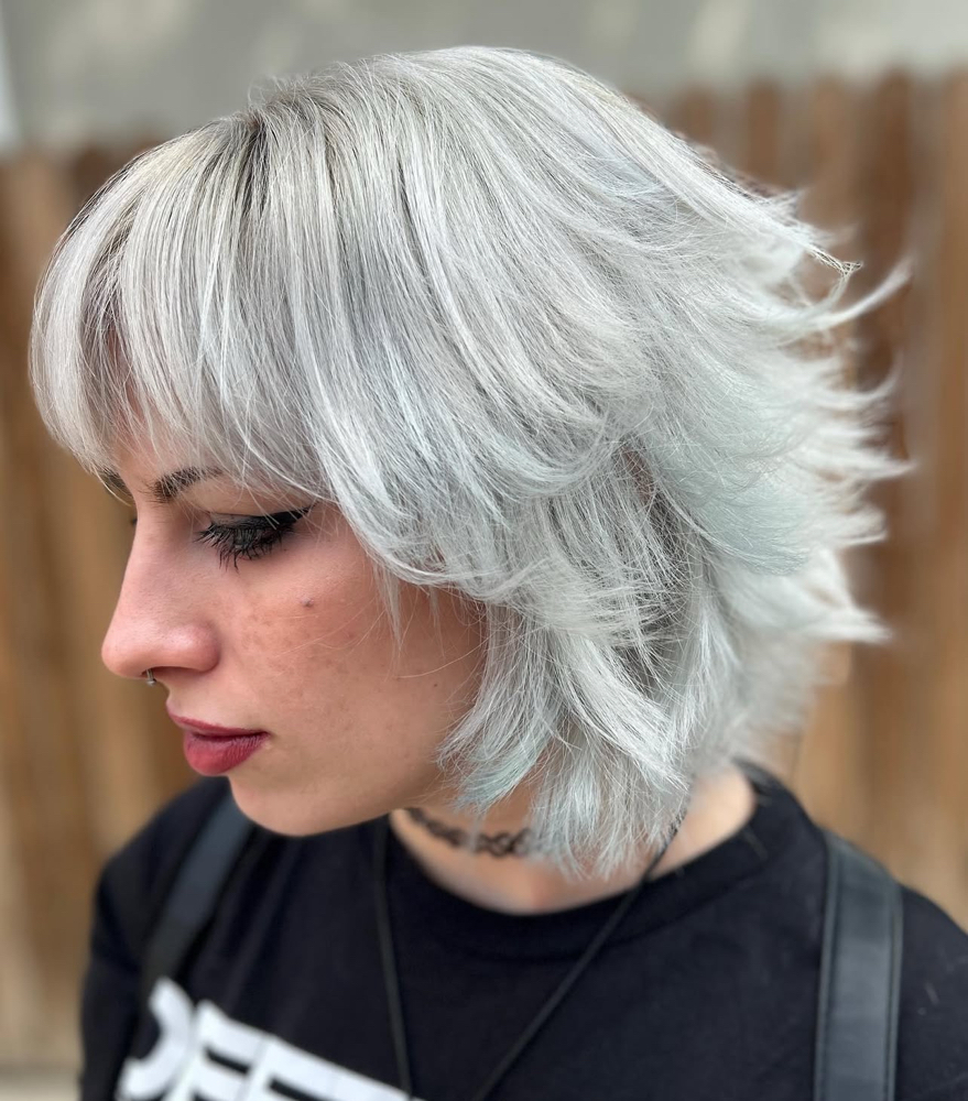 Blonde Bleach Retouch