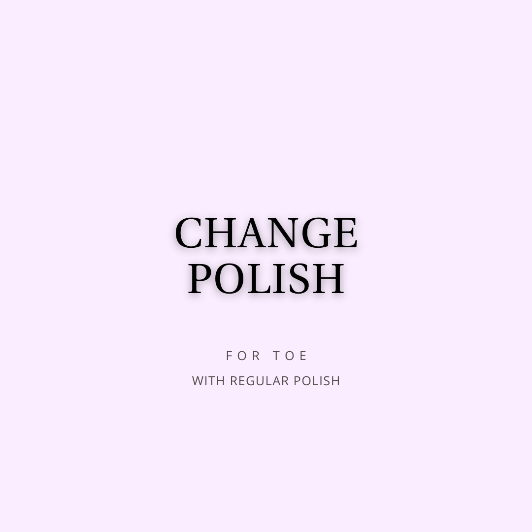 Change Polish For Toe