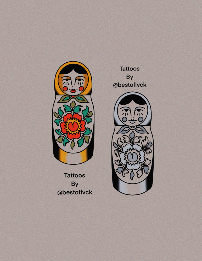 ONE-OFF Nesting Dolls