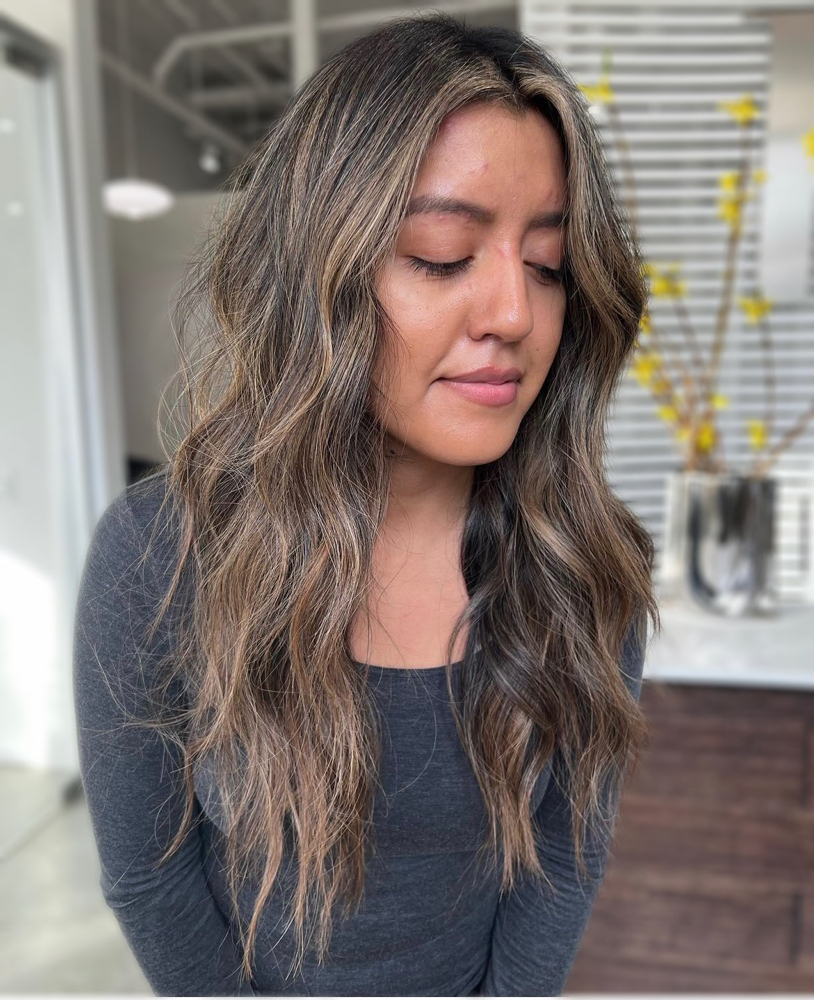 Half Balayage / Highlight