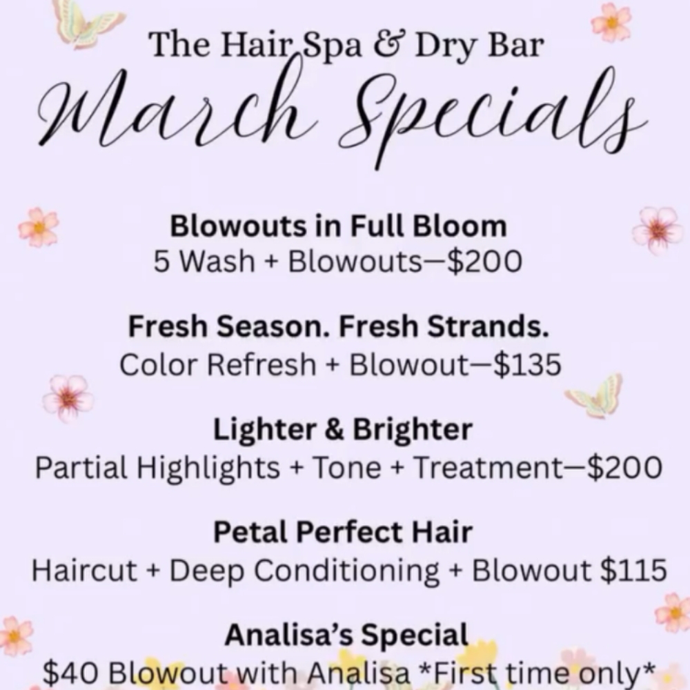 FRESH SEASON. FRESH STRANDS. at The Hair Spa & Dry Bar in Tucson, AZ