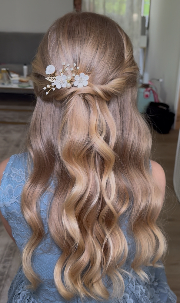 Jr Bridesmaid Hair