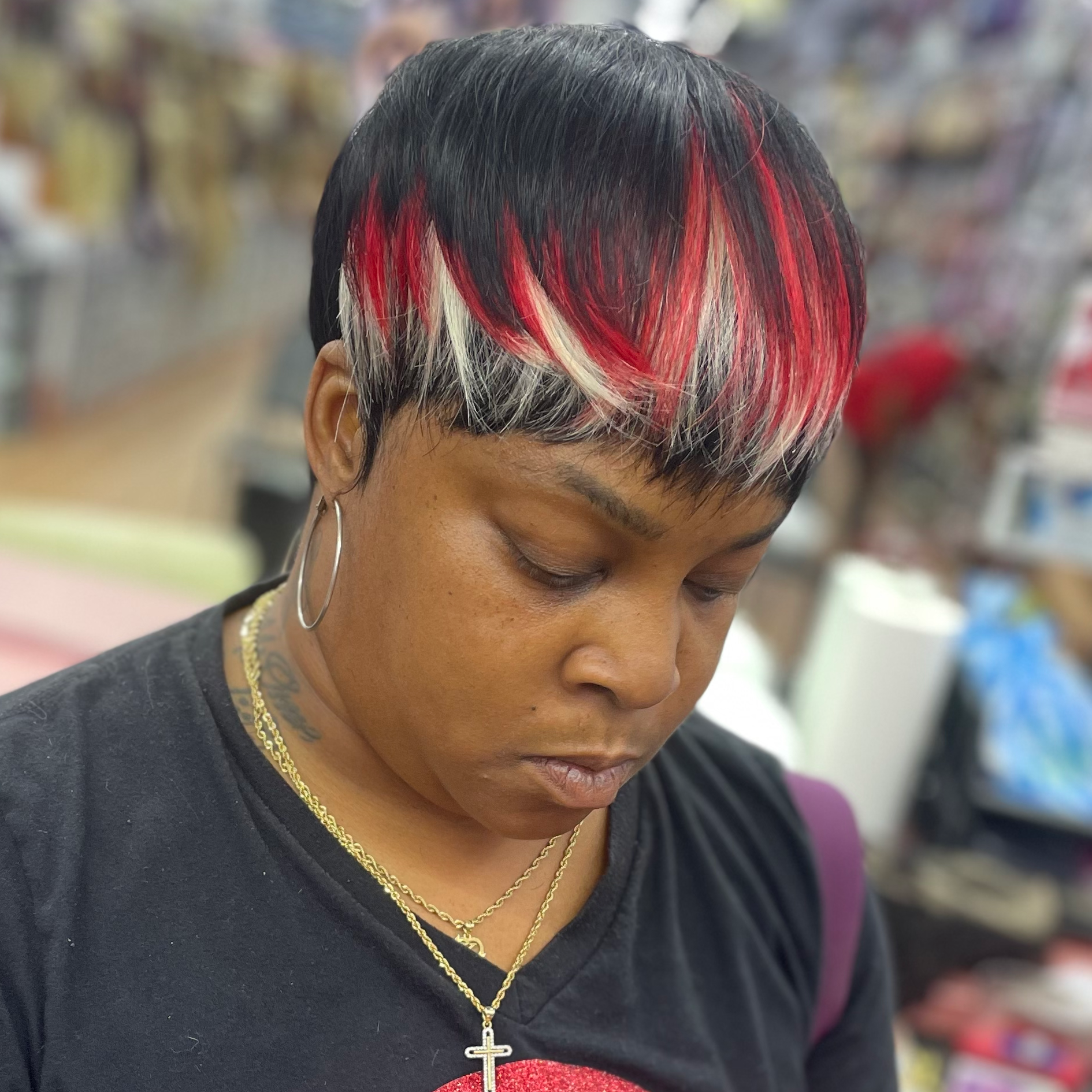 Short Pixie Qw at BeYoutiful Beauty Barr in Houston, TX