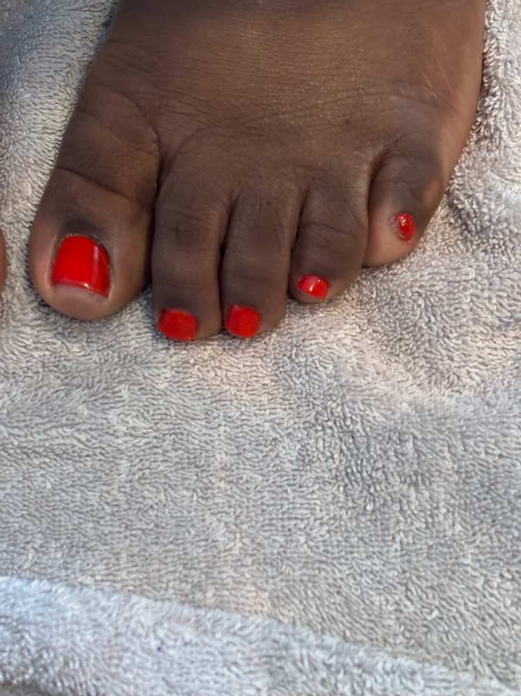 Toe Color Change