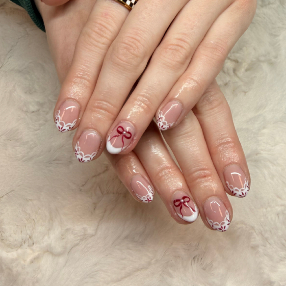Short Gel-x at Tailored Nails in Plainfield, IN