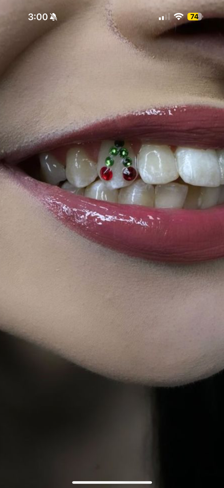 Specialty Swarovski Tooth Gem Set