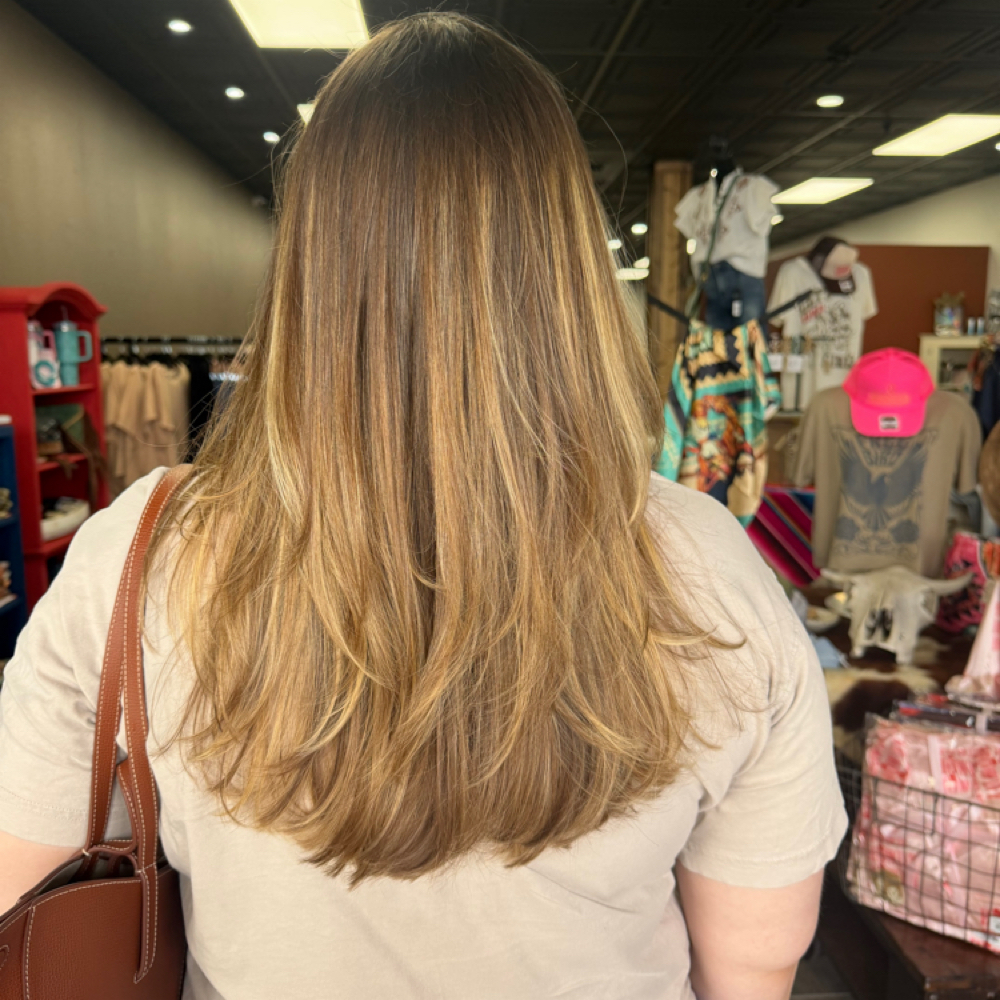Women's Haircut at Desert Rose Beauty Co in Friendswood, TX