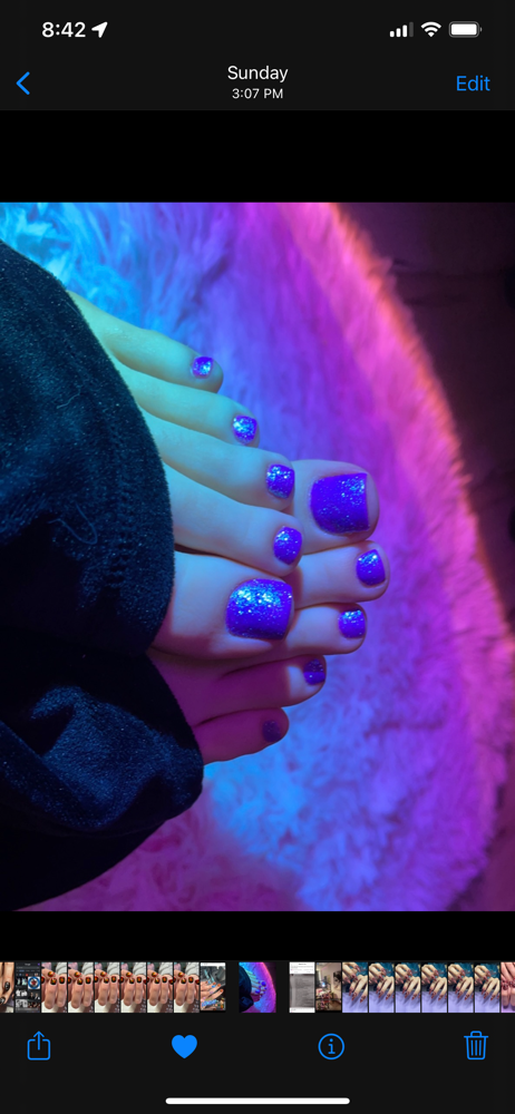 Russian Luxe Pedicure at Crabby Girl Nails in Sierra Vista, AZ