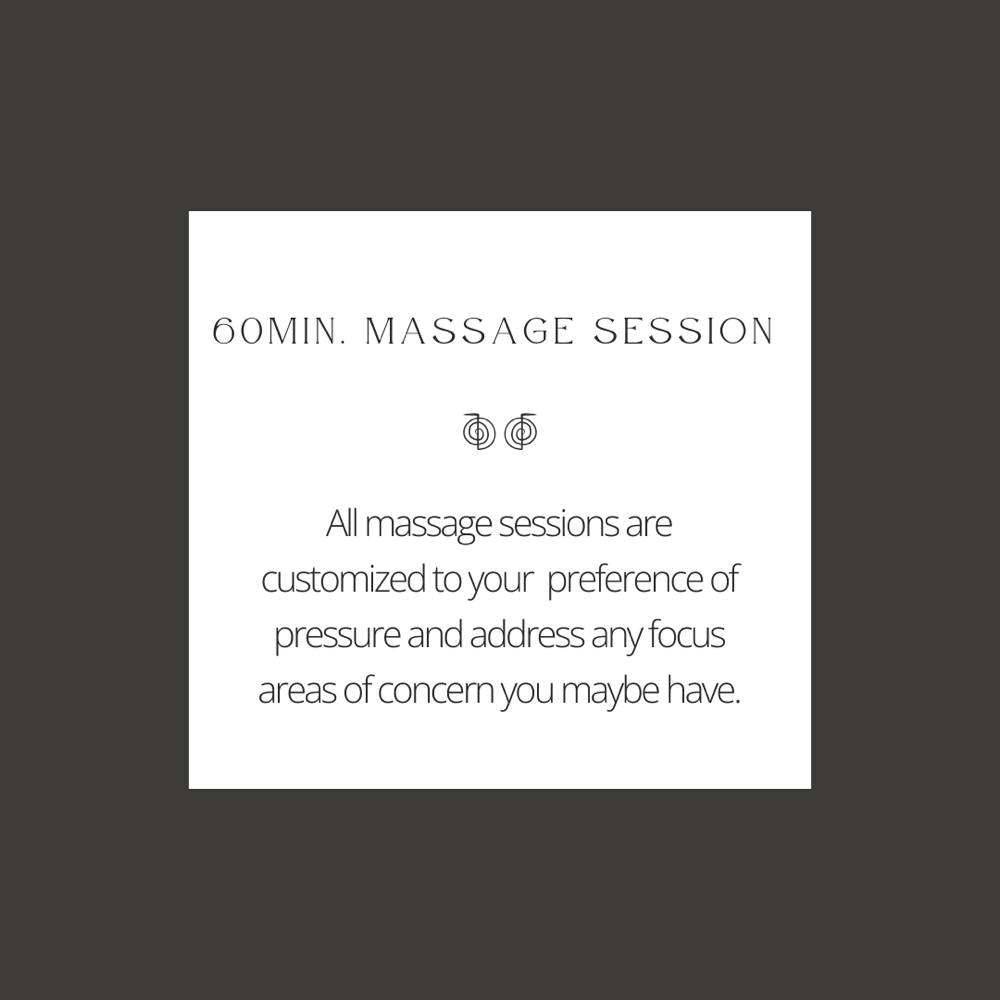 60min Massage Session