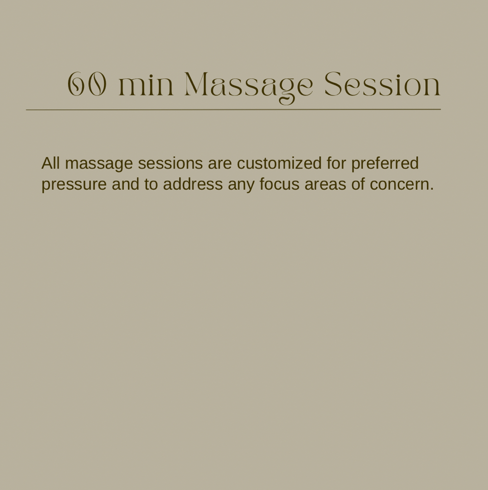 60min Massage Session at Foxy’s Beauty Lounge in Waterloo, IA