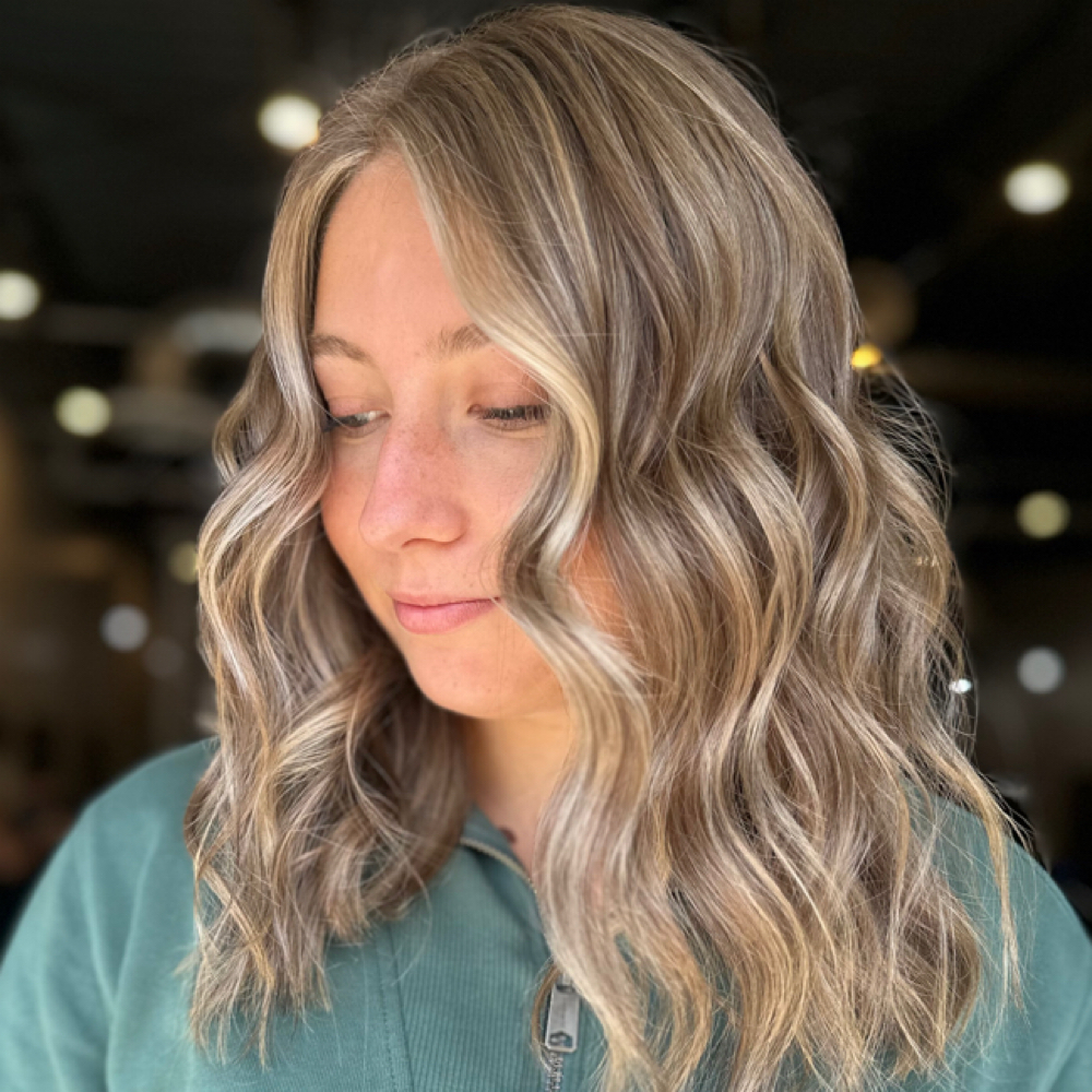 Color Root Retouch and Full Foil at Uplifted Hair Co in Zeeland, MI