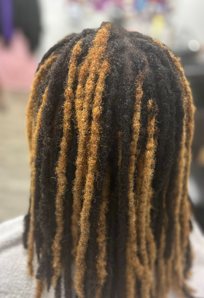 Loc Color Streaks