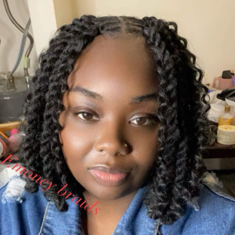Boho Invisible Locs at E-Money Braidz in Memphis, TN