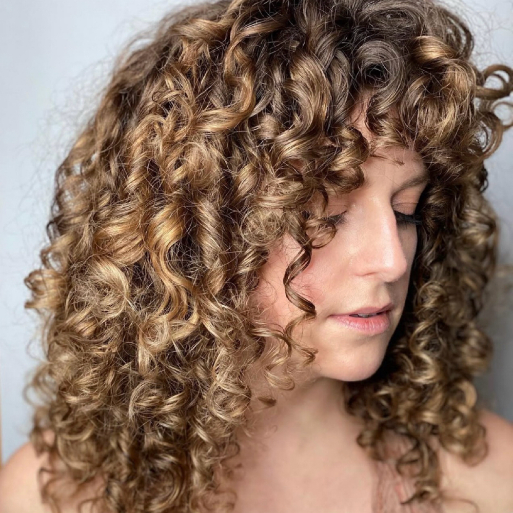 Curly Haircut at Desert Dani Hair in Yucca Valley, CA