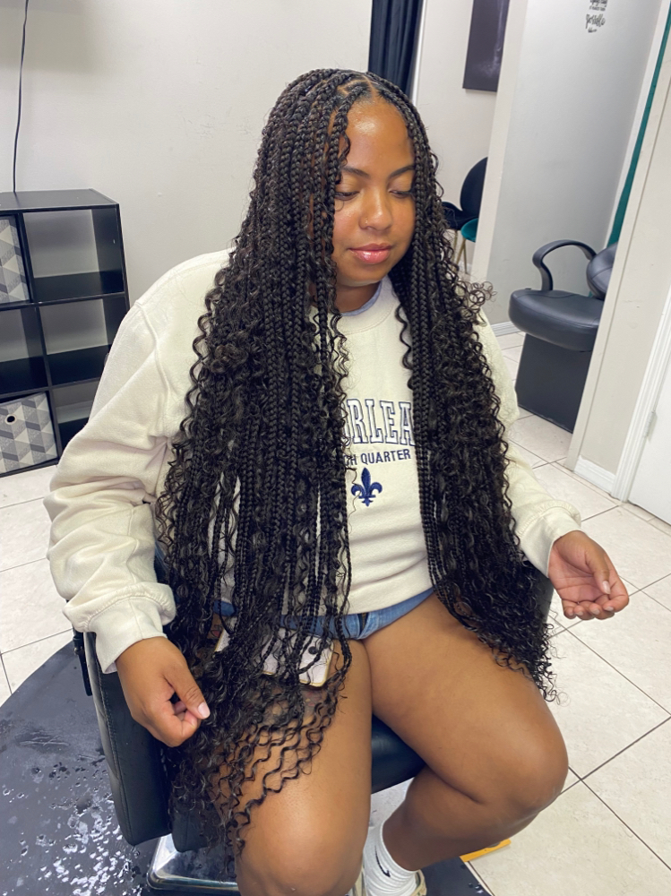 Extra Long Smed Boho Knotless