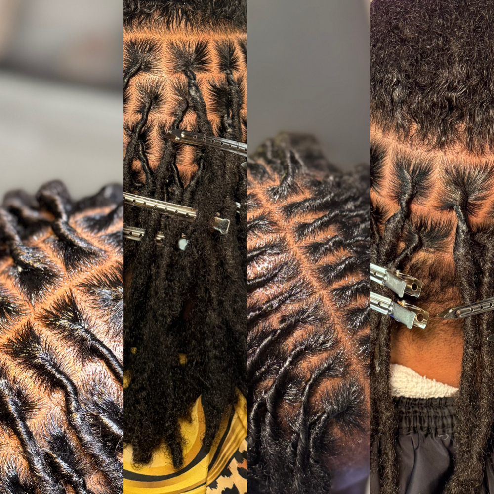 retwist only: at Crowned By Myah in Little Rock, AR