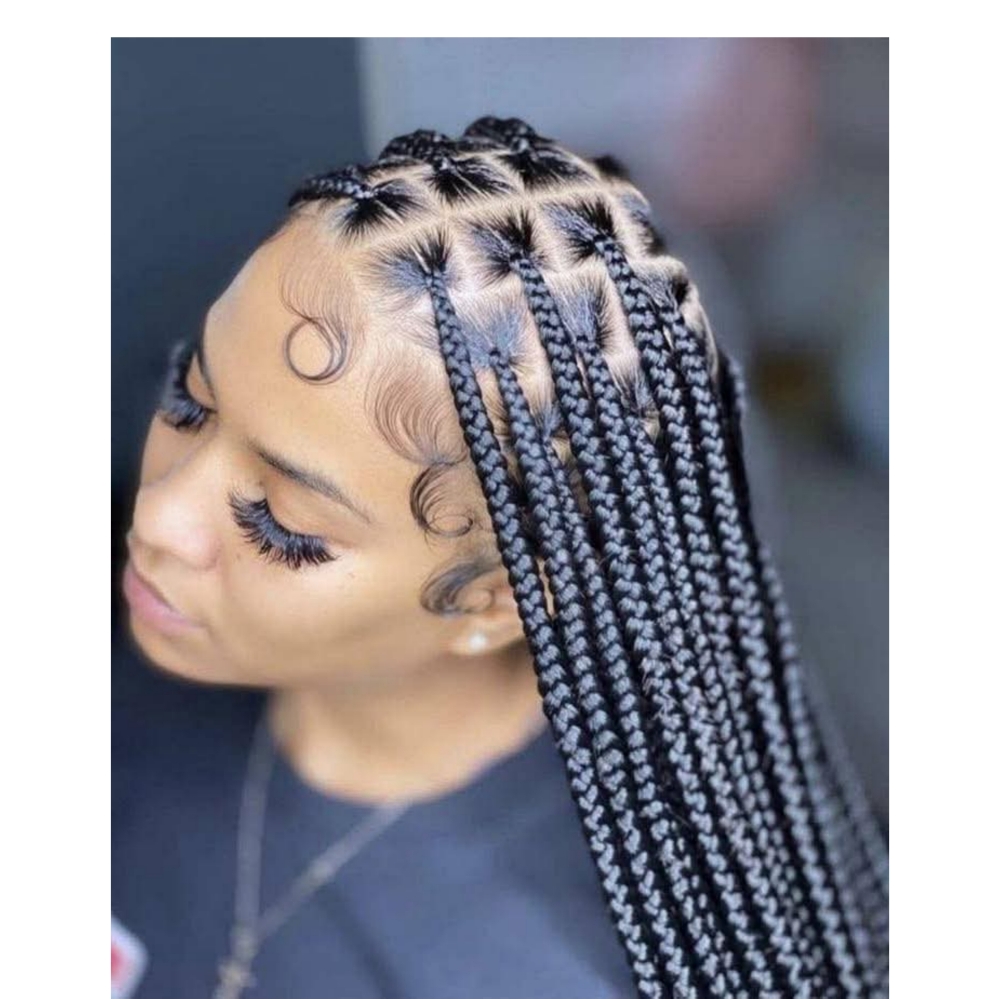 MEDIUM KNOTLESS BRAIDS